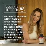 NatureWise Vitamin E Softgels (400 IU) 60 Count