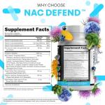 Clean Nutraceuticals NAC Supplement with Vitamin D3, K2
