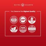 NutraChamps Korean Red Panax Ginseng Capsules - Energy & Focus Booster