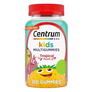 Centrum Kids Multivitamin Gummies, Tropical Punch, 110 Count