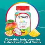 Centrum Kids Multivitamin Gummies, Tropical Punch, 110 Count