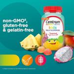 Centrum Kids Multivitamin Gummies, Tropical Punch, 110 Count
