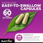 Nutrivein Resveratrol 1450mg Capsules - Anti-Aging Antioxidant