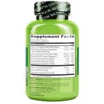 NATURELO Calcium Supplement - Bone Strength, Plant-Based, 120 Capsules