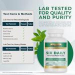 Nature's Lab Six Daily Advanced Multivitamin - 180 Capsules