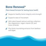 Vegan Bone Renewal Supplement with Bioavailable Calcium (150 Capsules)