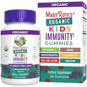 MaryRuth Organics Kids Immune Support Gummies | USDA Organic