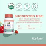 MaryRuth's Organic Toddler Multivitamin Gummies with Postbiotics