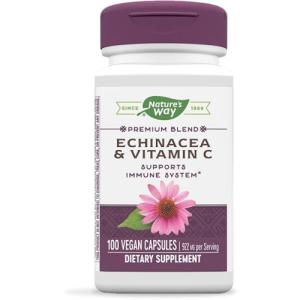 Echinacea & Vitamin C Immune Support, 100 Capsules