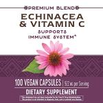 Echinacea & Vitamin C Immune Support, 100 Capsules