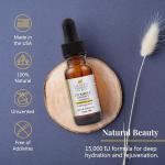 Organic Vitamin E Oil for Face and Skin - Wrinkle Reduction, Brightens Dark Spots - 15,000/30,000 IU