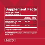 HeartXL Omega-7 Cardiovascular Health Support - 30 Soft Gels