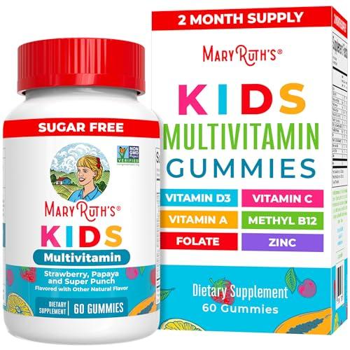 MaryRuth's Vegan Kids Multivitamin Gummies | 60 Count
