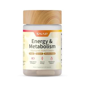 Snap Supplements Energy & Metabolism 60 Capsules