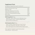 Snap Supplements Energy & Metabolism 60 Capsules