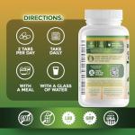 GreeNatr Panax Ginseng and Ginkgo Biloba. Traditional Energy Booster and Brain Sharpener. Unique Twin Supplement with Korean Red Ginseng Root and Ginko Biloba Leaf Extract - 60 Tablets (1 Bottle)