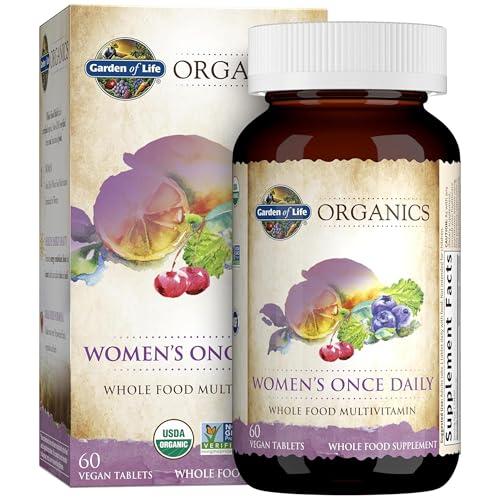 Organic Women's Multi with Iron, Biotin - 60 Tablets