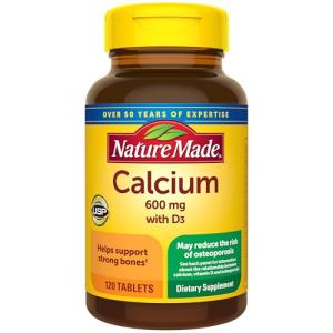 Nature Made Vitamin D3 & Calcium Tablets, Bone Strength