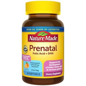 Nature Made Prenatal with Folic Acid + DHA