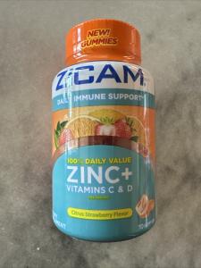 Zicam Daily Immune Support Gummy with Zinc, Vitamin C, D