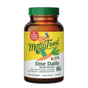 MegaFood Kids One Daily - Vitamin B, C, D & Zinc for Bone & Immune Support