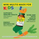 MegaFood Kids One Daily - Vitamin B, C, D & Zinc for Bone & Immune Support