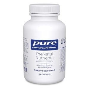 PreNatal Nutrients with Folate, Iron & Choline - 120 Capsules