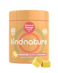 Kind Nature Riboflavin 400mg Gummies - Migraine Relief