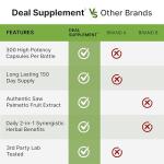 Saw Palmetto Supplement 5000mg with Pumpkin Seed, 300 Capsules | Promotes Prostate Health | DHT Blocker | Hair Growth Vitamins, Maintain Normal Urinary Frequency