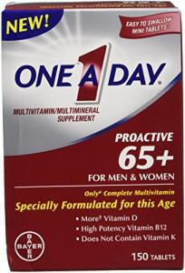 One-A-Day 65 Plus Multivitamins for Men and Women