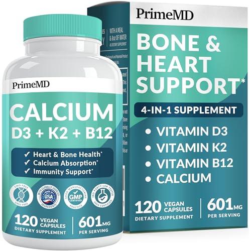 PrimeMD 4-in-1 Calcium Supplements for Heart & Bones