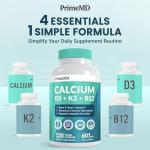 PrimeMD 4-in-1 Calcium Supplements for Heart & Bones