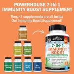 Immune Support Supplement with Zinc, Vitamin C, D3