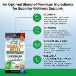 Immune Support Supplement with Zinc, Vitamin C, D3