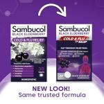 Sambucol Cold & Flu Relief Tablets - Elderberry Zinc