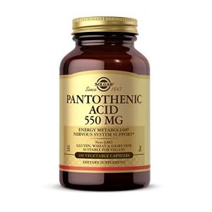 Solgar Pantothenic Acid 550 mg - Vitamin B5