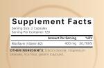 NatureBell B2 Riboflavin 400mg, 240 Capsules | Essential