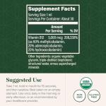 Organic B12 Liquid Drops for Energy & Heart Health