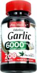 Lab | Garlic Pills |6000 mg Equivalent | 200 softgels | Organic Garlic | 200 Capsules | Garlic Supplements | Garlic | odorless Garlic | Garlic Extract | Garlic Capsules | Ultra high Absorption.