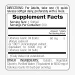 Lab | Garlic Pills |6000 mg Equivalent | 200 softgels | Organic Garlic | 200 Capsules | Garlic Supplements | Garlic | odorless Garlic | Garlic Extract | Garlic Capsules | Ultra high Absorption.