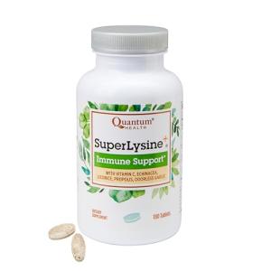 SuperLysine+ Advanced Immune Support Supplement - 180 Tablets