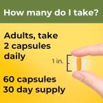 Nature Made Extra Strength Turmeric Curcumin with Black Pepper, 1000mg extract (950mg Curcuminoids) per serving, Supports Healthy Inflammation Response, 60 Vegetarian Capsules, 30 Day Supply