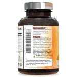 Turmeric Curcumin with BioPerine & Ginger 95% Curcuminoids 1950mg - Black Pepper Extract for Max Absorption, Nature's Joint Support Supplement, Herbal Turmeric Pills, Vegan Non-GMO - 120 Capsules