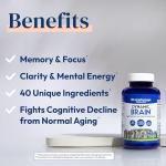 Stonehenge Health Dynamic Brain Supplement - Boost Memory & Focus