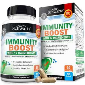 BioSchwartz Immune Support Supplement: Vitamin C, Zinc, Elderberry