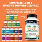 BioSchwartz Immune Support Supplement: Vitamin C, Zinc, Elderberry
