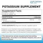 Puregen Labs Potassium Bicarbonate 1020mg Capsules (240 count)