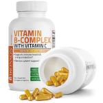 Bronson Vitamin B Complex with Vitamin C - 120 Capsules