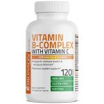 Bronson Vitamin B Complex with Vitamin C - 120 Capsules