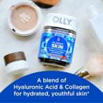 OLLY Glowing Skin Gummy, 25 Day Supply, Plump Berry